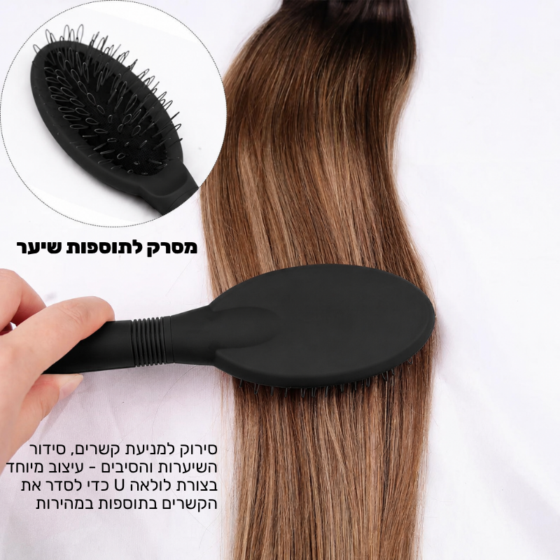 ערכת טיפוח ושמירה של תוספות שיער