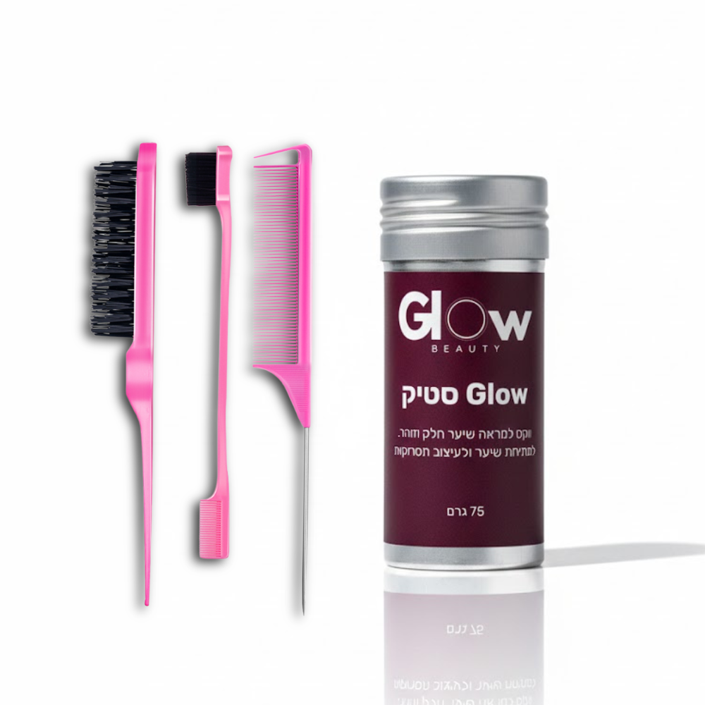 Glow סטיק – ווקס למראה שיער חלק ומתוח