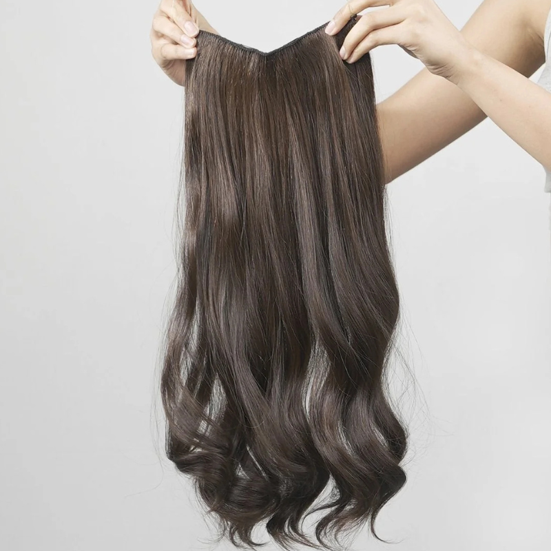 תוספת שיער של Glow - מראה טבעי