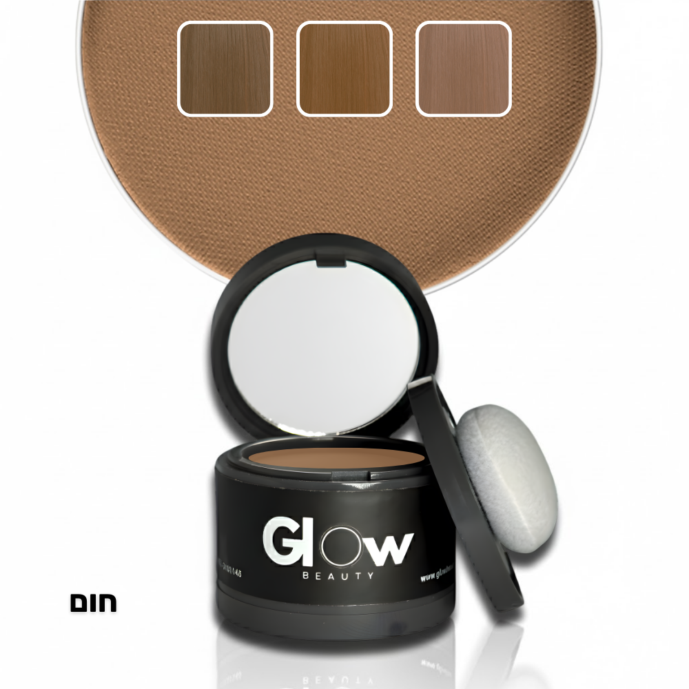 אבקת Glow לכיסוי שורשי השיער
